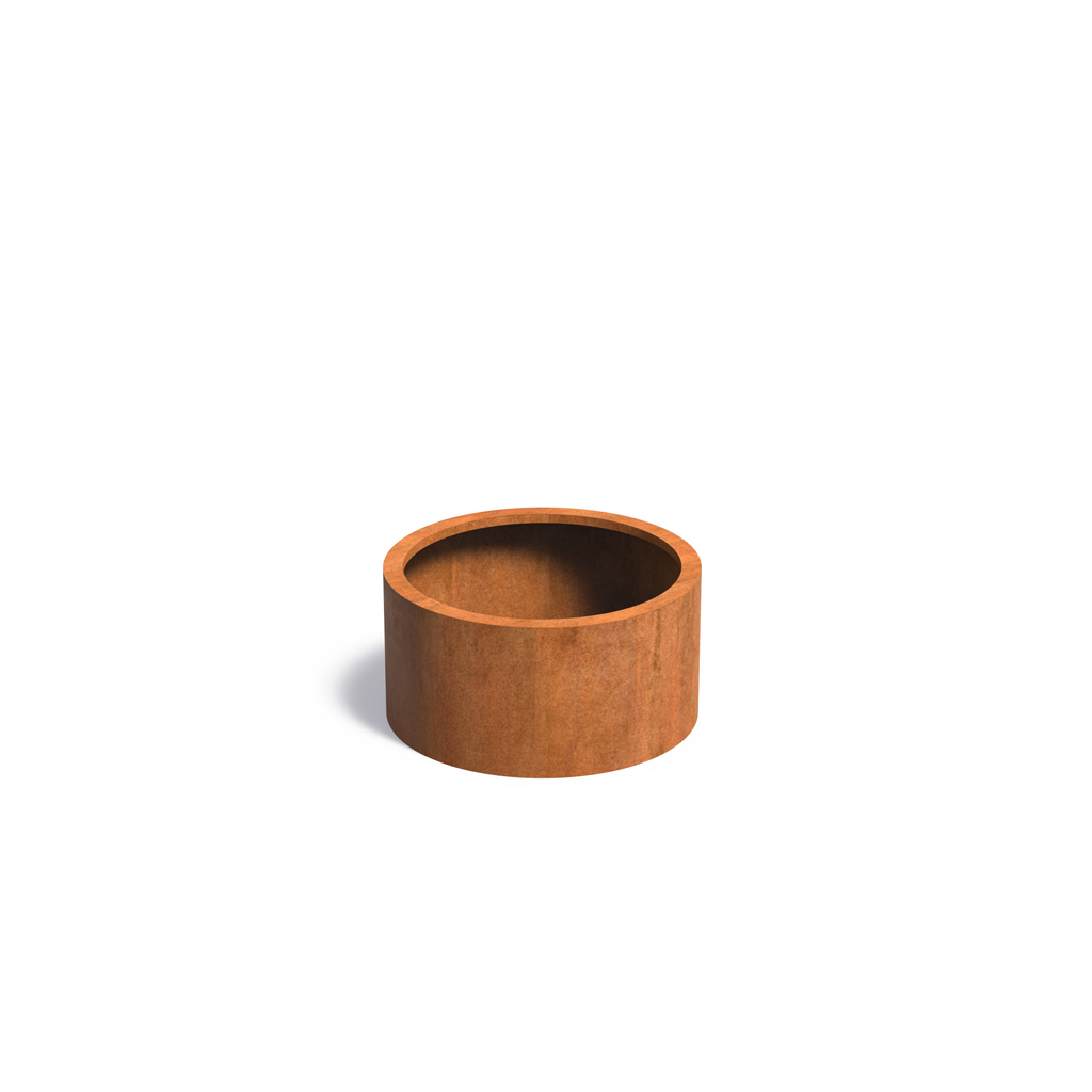 CIRCUM ohne Boden - Corten Stahl