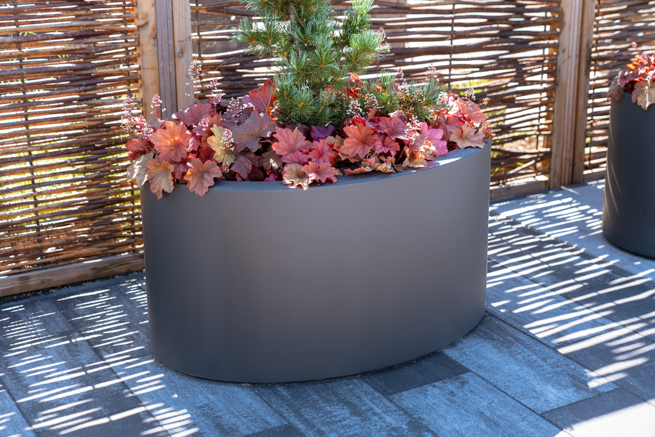 ELLIPSE mit Boden – Fiberglass