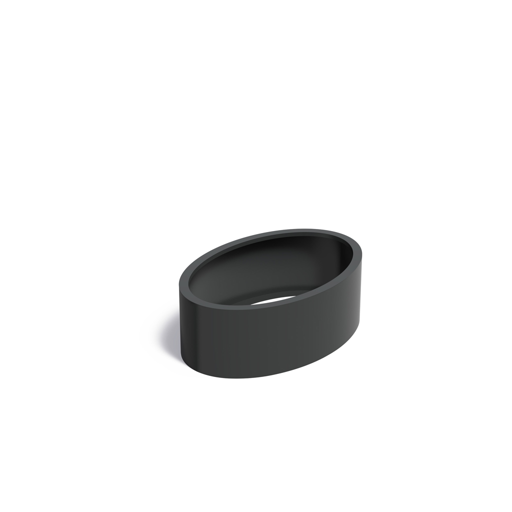 ELLIPSE ohne Boden - Aluminium